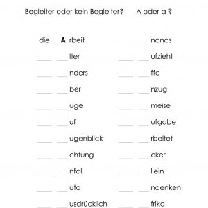 Groß- und Kleinschreibung
